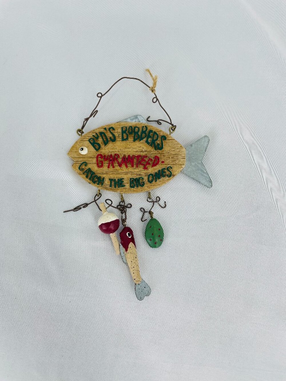 Bob's Bobbers Catch the Big Ones Fishing Decor